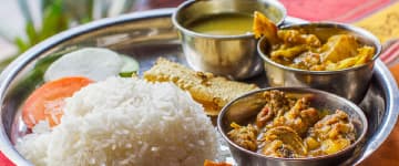 Himalayan Daal-Bhaat (Thali)